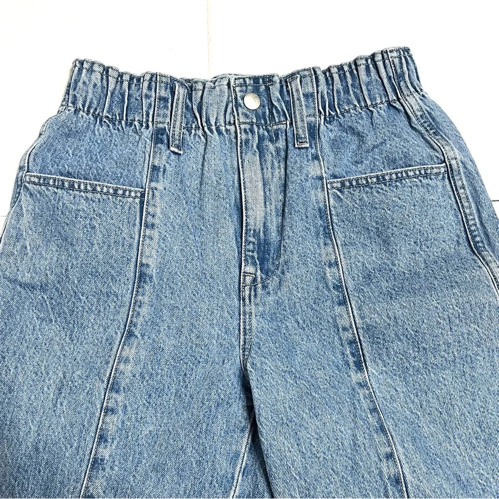 Madewell Pull-On Balloon Elastic Waist Jeans Women’s Size XS